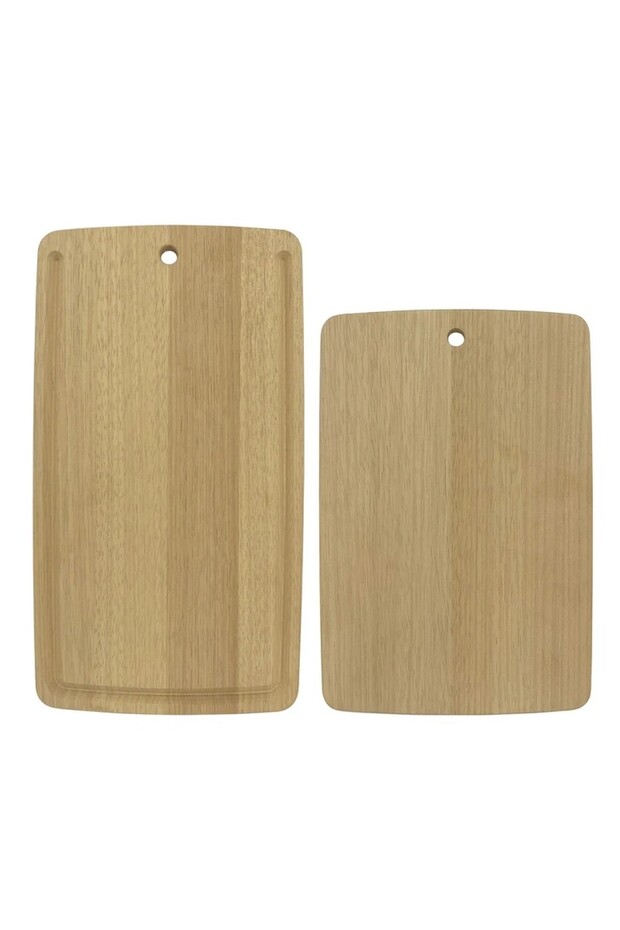 2 Board Set Tauari Wood Cutting & Chopping Boards | Durable & Eco-Friendly Premium Style