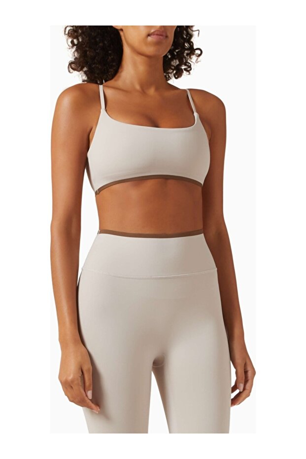 Bonded Skinny Strap Women's Sports Bra
