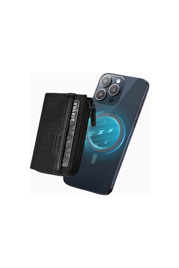 Rfid Minimalist Magsafe Compatible Magnetic Card Holder Men's Wallet