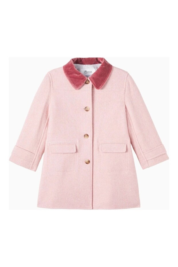Jaida Wool Blend Luxury Design Girl's Coat