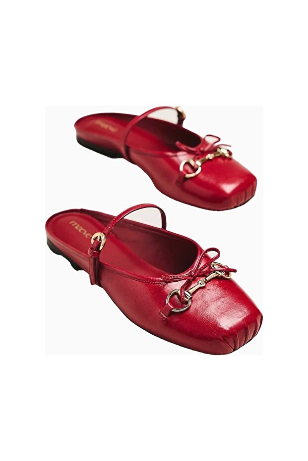 Maeve Horsebit Buckle Mule Ballerinas