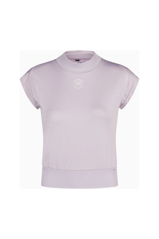 Cropped 7219 Luxury Athleisure Sports Women's T-Shirt