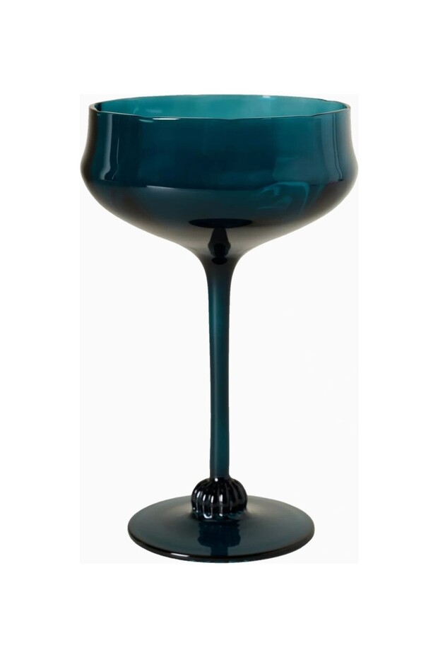 Cybelle Patterned Glass Goblet Set of 4