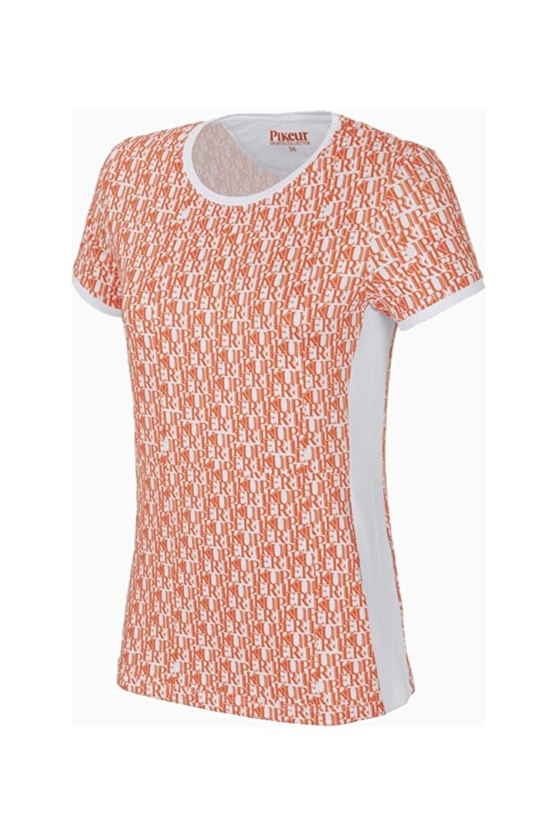 Vilja Functional T-Shirt with Writing Sportswear Women's Top