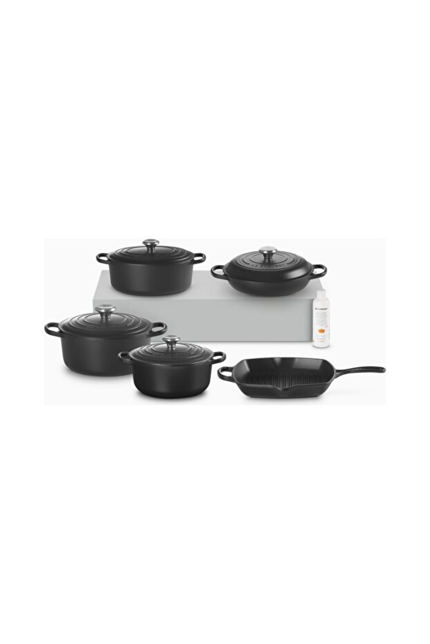 5 Piece Cast Iron Cookware Set