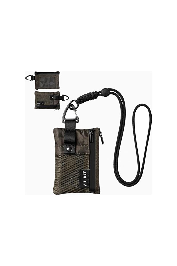 Minimalist Unisex Wallet with Rfid Protection and Zipper