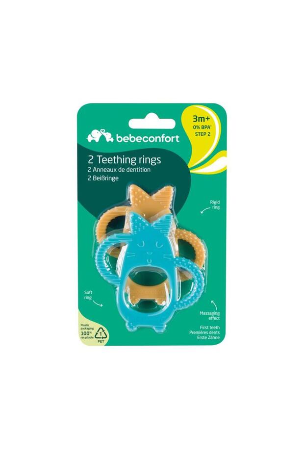 Teething Rings 2'S 3M+