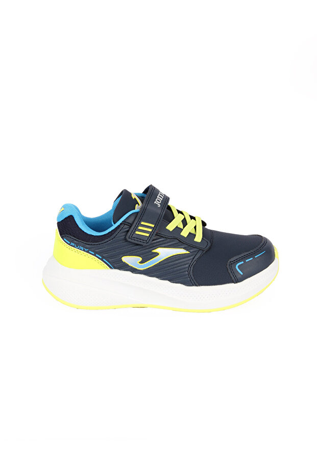 Fury Jr 2403 Navy Yellow Navy Blue Unisex Sports Shoes Jfuryw2403V