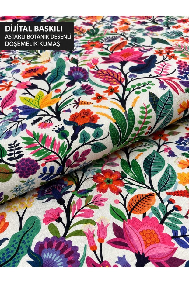 Pati-Friendly Digitally Printed Lined Upholstery Fabric