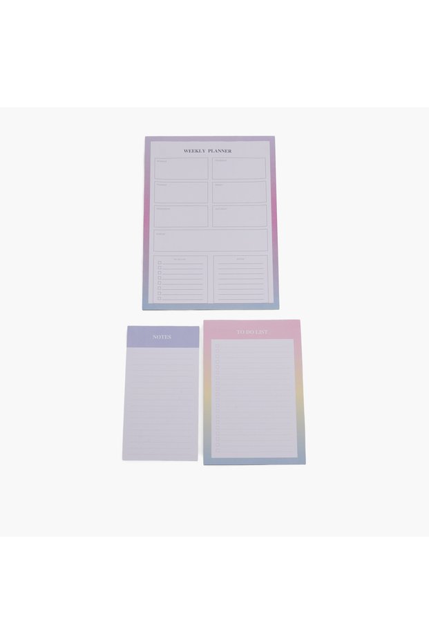 3-Piece Memo Pad Set