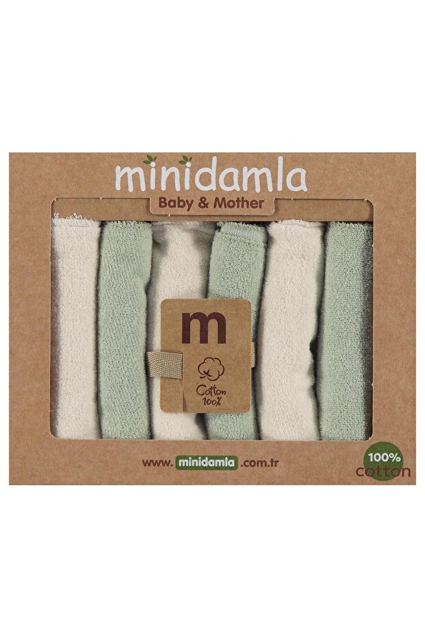 6-Pack Mouth Wipes - Green