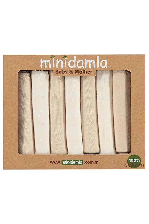 7-Pack Mouth Wipes - Beige