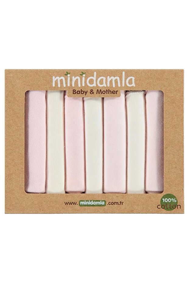 7-Pack Mouth Wipes - Pink
