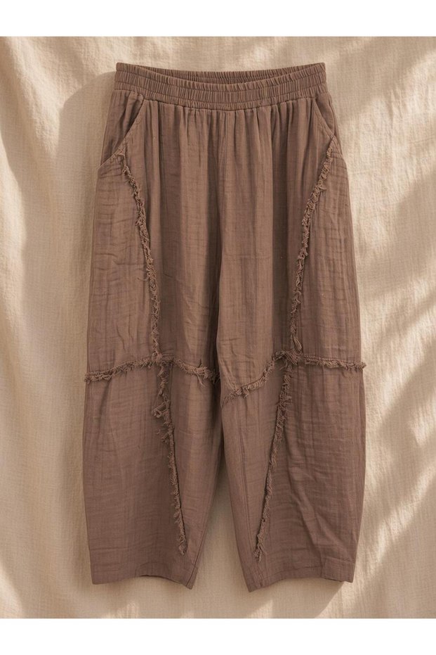 Pis Dikiş Muslin Pants