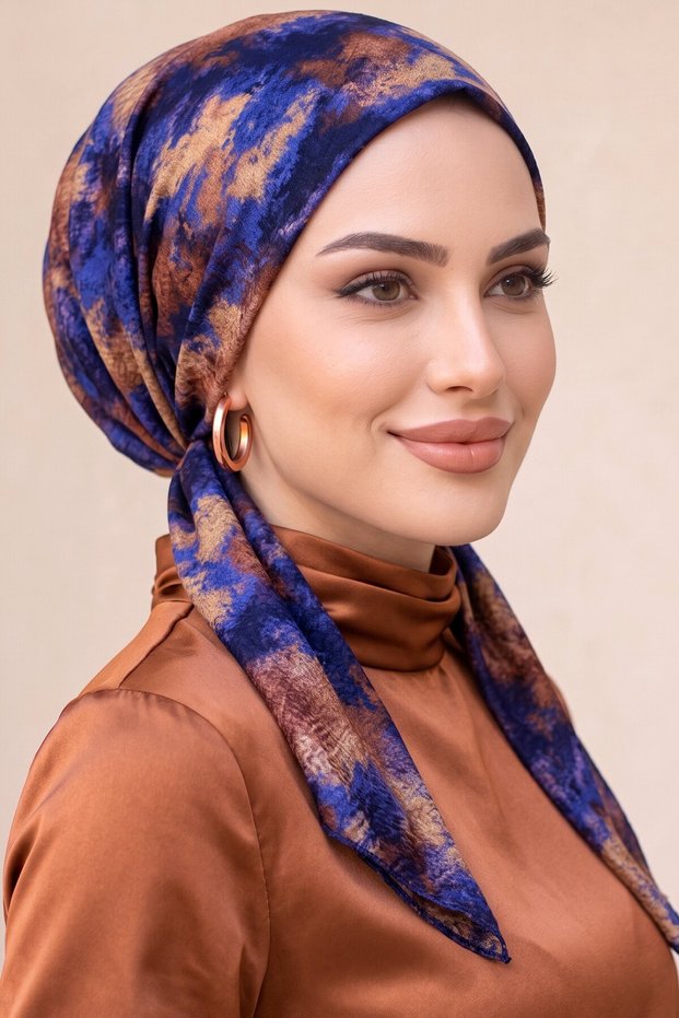 Patterned Practical Removable Scarf