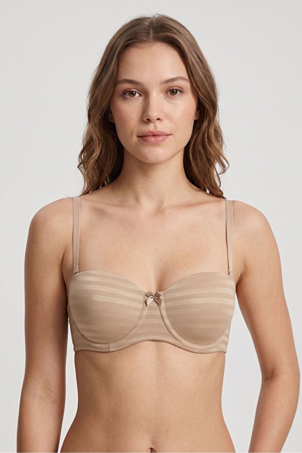 Women's Capucino Strapless Non-Padded Bra