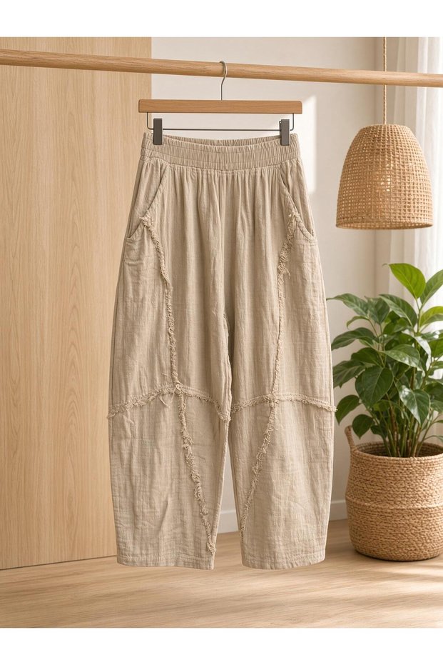 Pis Dikiş Muslin Pants