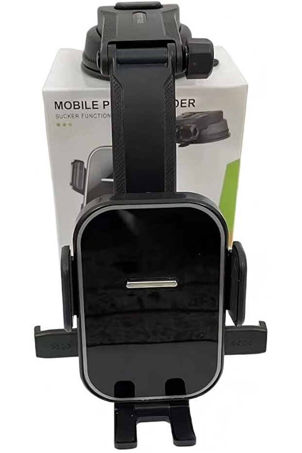 Universal Car Phone Holder Mount – Adjustable Dashboard & Windshield Phone Cradle with Strong Suctio