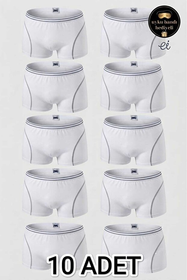Boxer Shorts - White - Plain