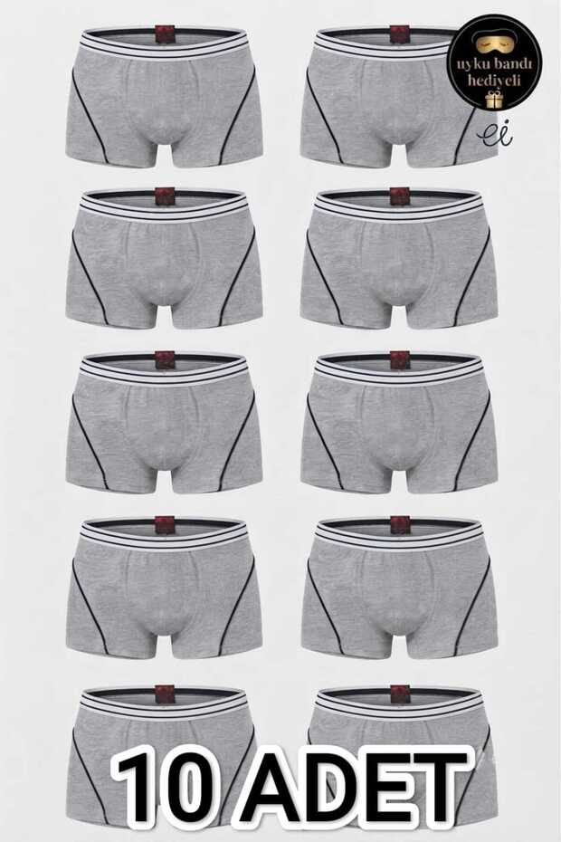 Boxer Shorts - Gray - Plain