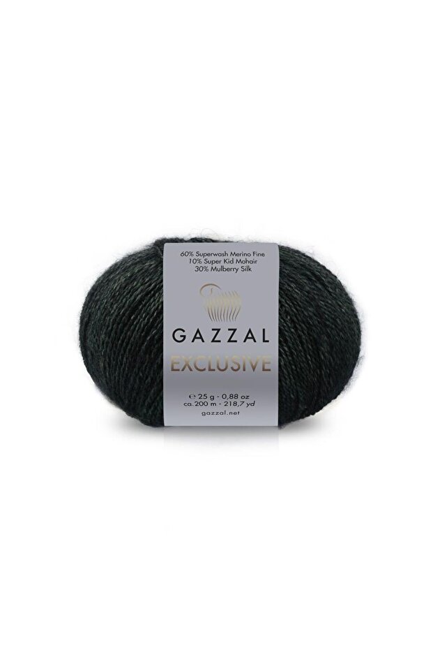 Exclusive Silk Mohair Merino Wool Hand Knitting Yarn 25 Gr 200 m - 1 Piece-9905