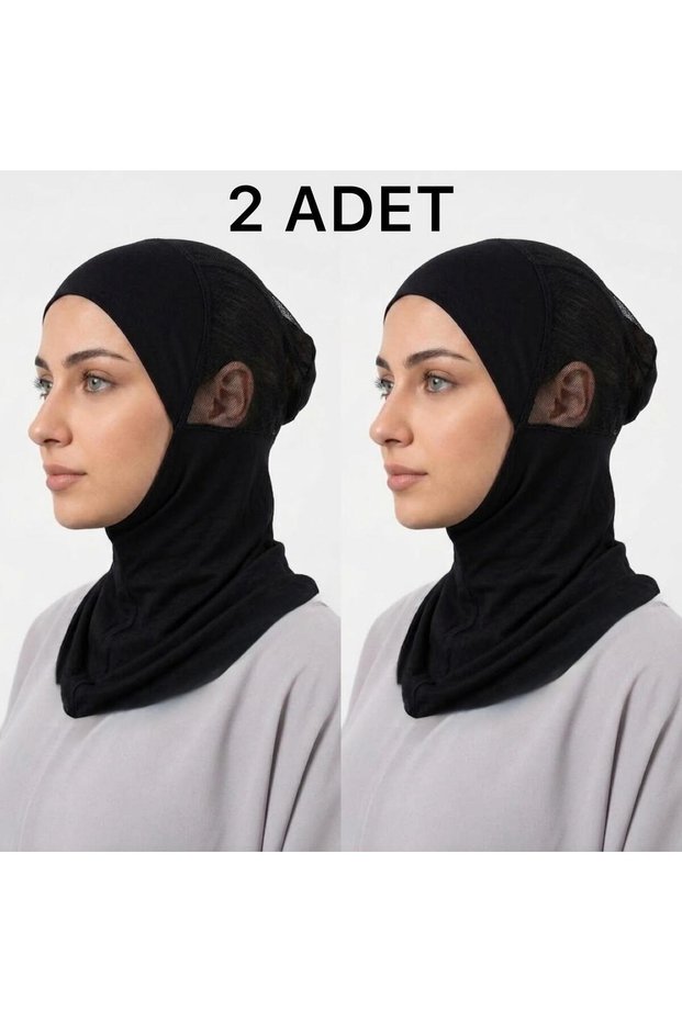 Breathable Practical Air-Conditioned Ninja Bonnet with Neck Collar – Lycra Fabric with Tulle on the Back - Daily Use