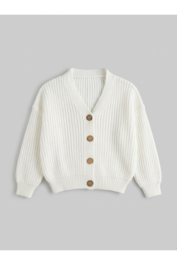 Cardigans - Ecru - Oversize
