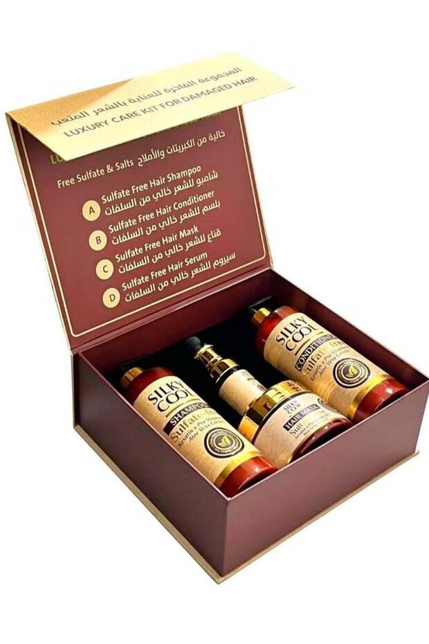 Hair Care Kit - Shampoo, Conditioner, Serum and Hair Mask Set