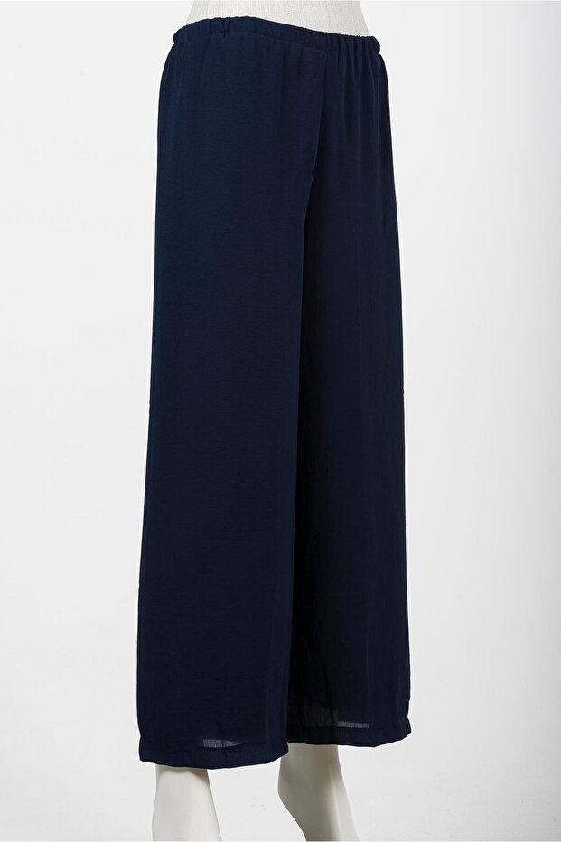 Jersey lined jazz pants navy blue