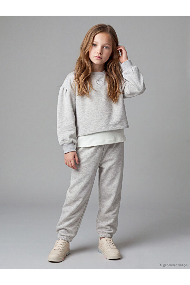 Esvab • Modern & Stylish Girls' Tracksuit Set