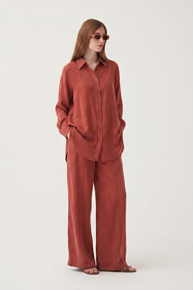 Tencel Trousers Set
