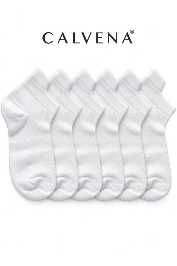 92% Unisex Cotton Short Socks - Elastic Seamless Scented Washable Premium Quality Socks Set 6 Pairs 4 Seasons