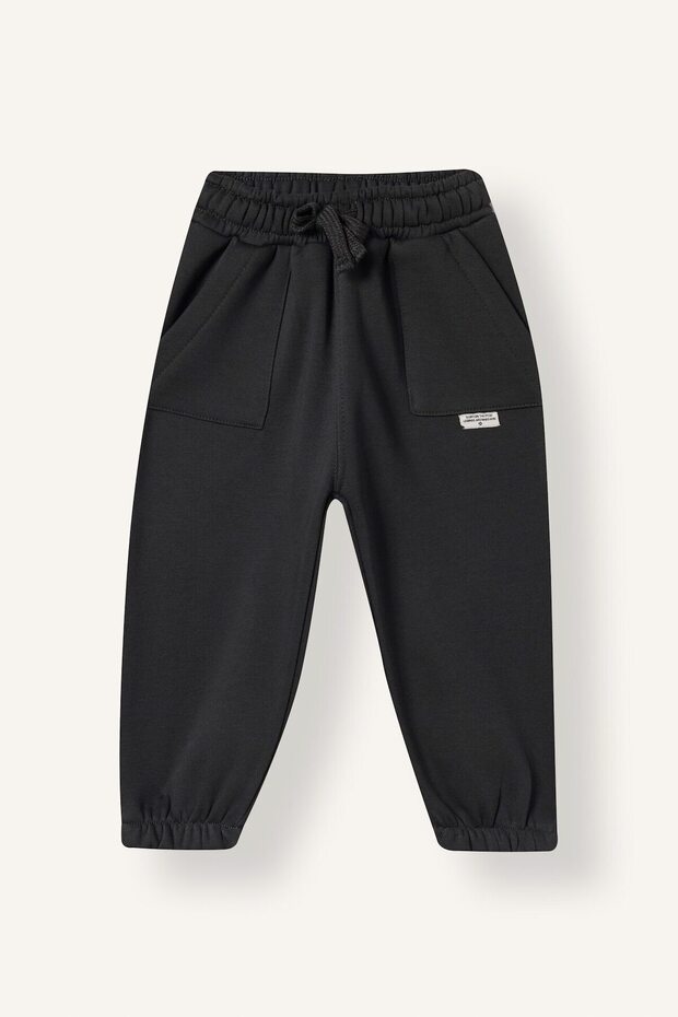 Jogger Fit Patch Pocket Basic Sweatshirt Fabric Sweatpants Baby Boy I4180A526Wn