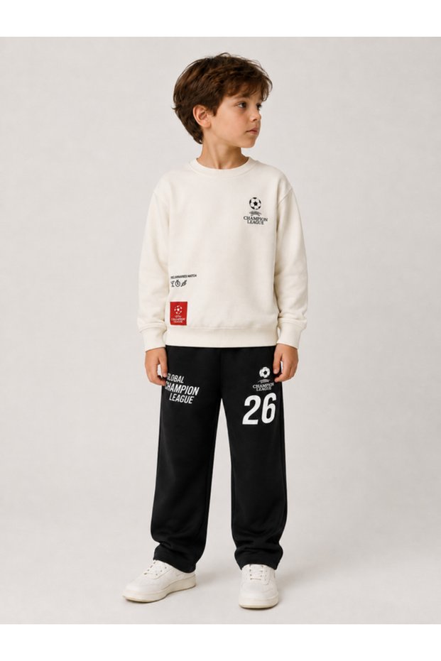 Boys’ Graphic Sweatshirt and Jogger Set