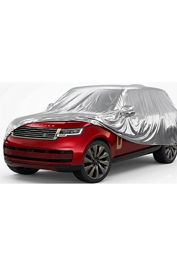 Daily use Ultra Light Wight car cover for Land Rover Range Rover LWB Car Cover Custom Fit 100% Waterproof Windproof (LWB) silver