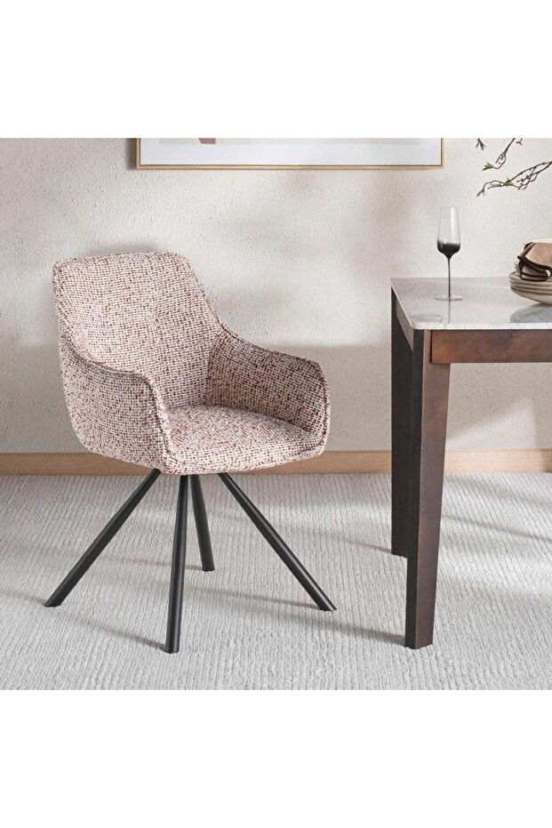 Daze Dining Chair - Red & Black