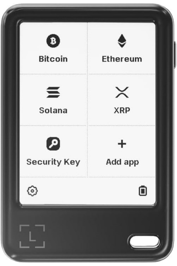 Nano Gen5 - Crypto Wallet - Securely Buy Digital Assets - Black