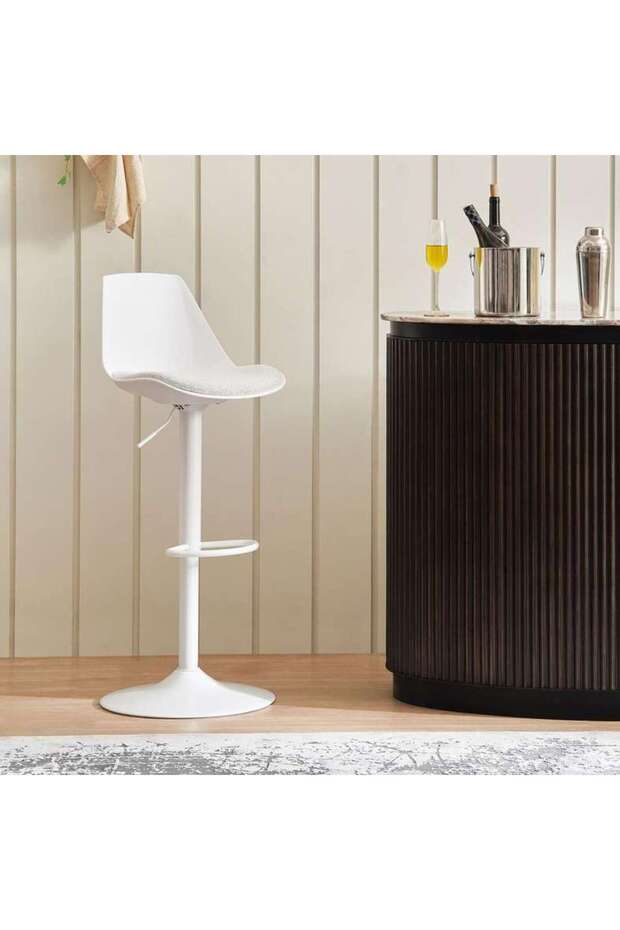 Colson Bar Stool - White