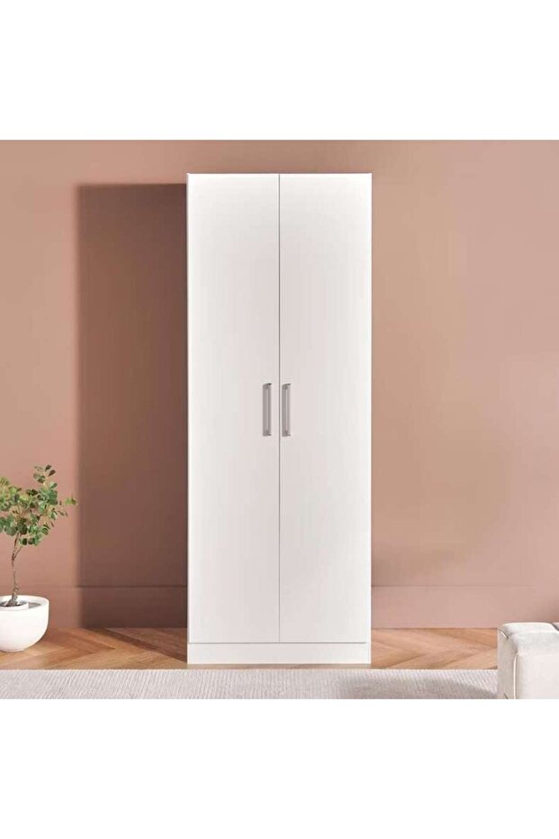 Flexo 2 Door Wardrobe - White