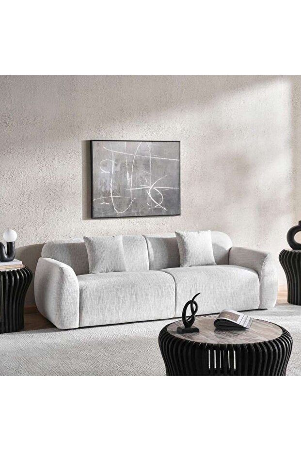 Softhaven 3 Seater Sofa - Beige