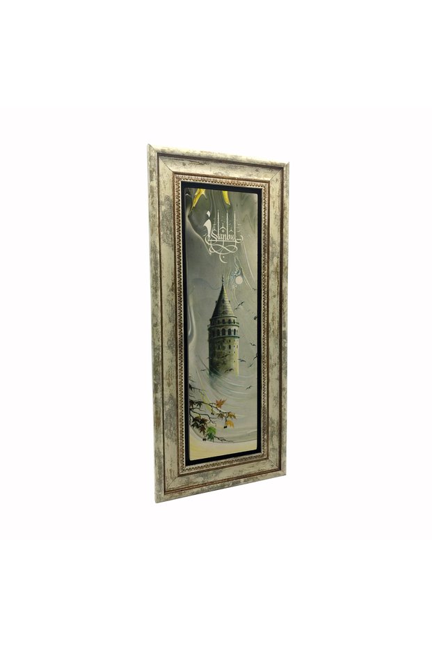 Galata Tower Printed Natural Stone Table