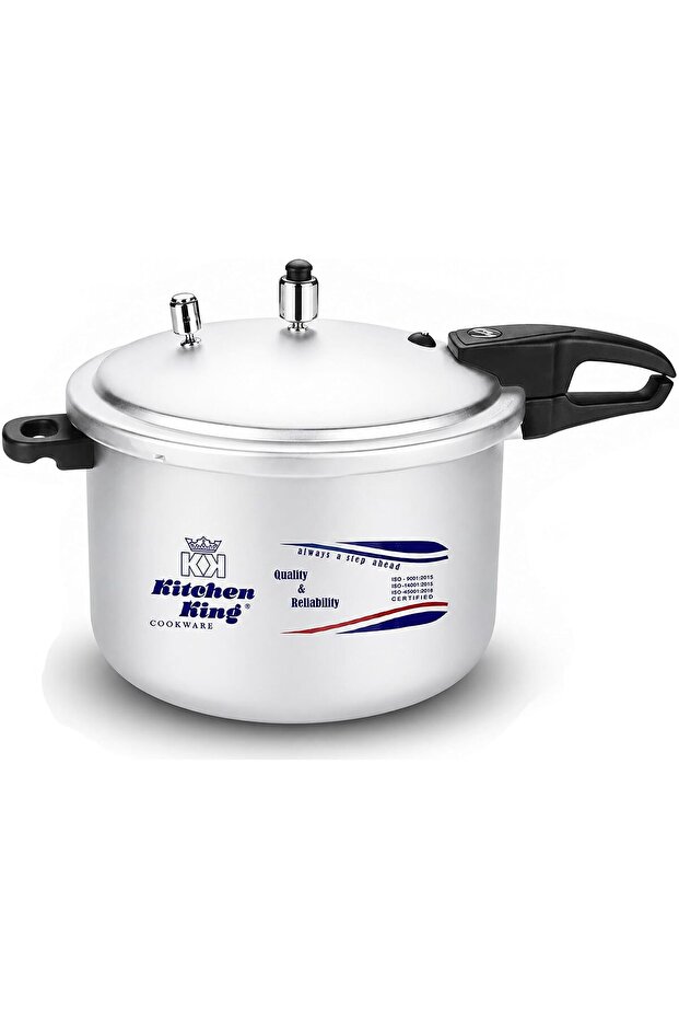 Feast Pressure Cooker, 4 Point Safety System, Smart Cooking Technology, Promotes Healthy Cooking, PFOA Free, Energy Saving Meals for Professionals & Home Use (7 Liters)