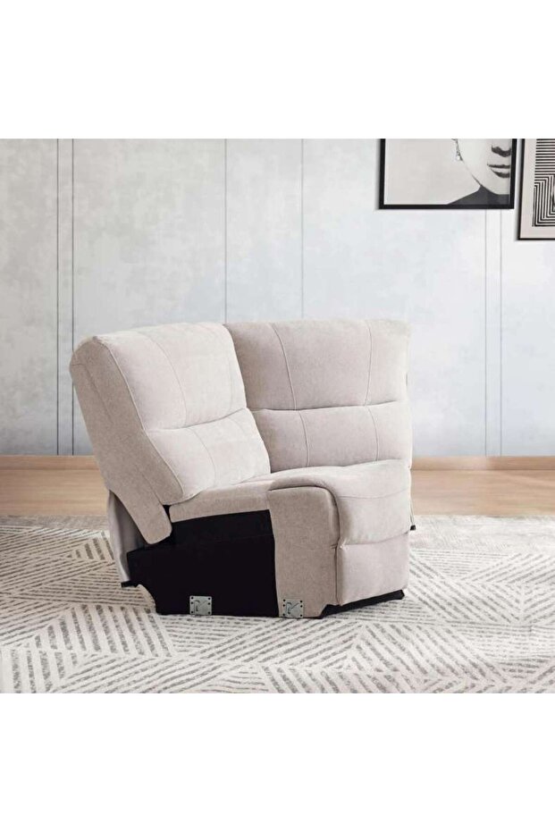 Harmonious Wedge Corner Modular Recliner - Beige