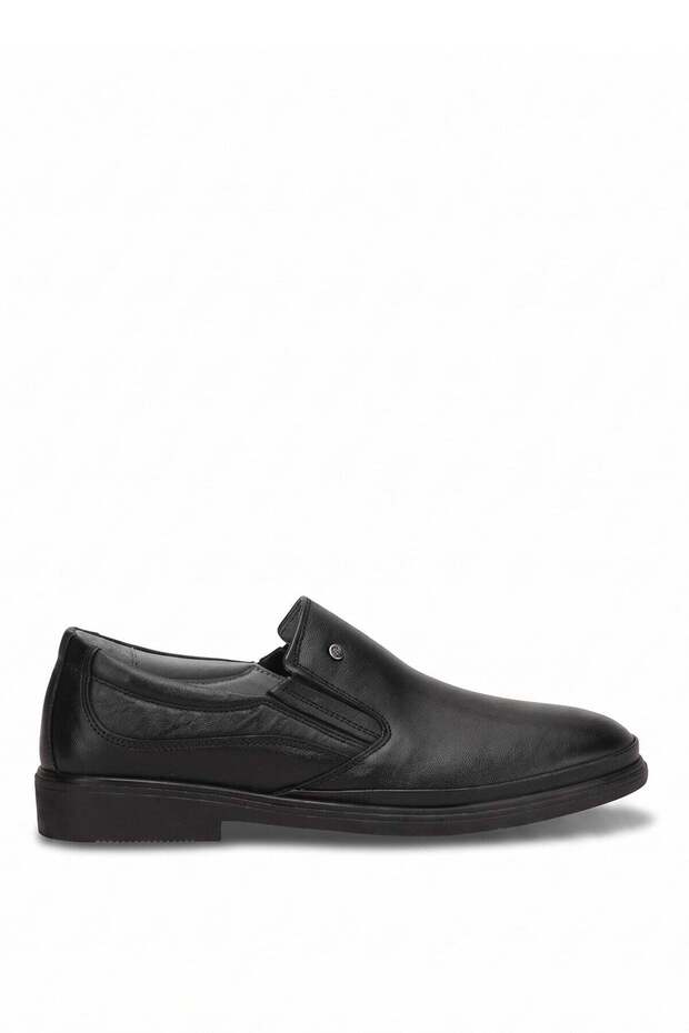 Elit Erlekt526 Men's Genuine Leather Classic Shoes Black