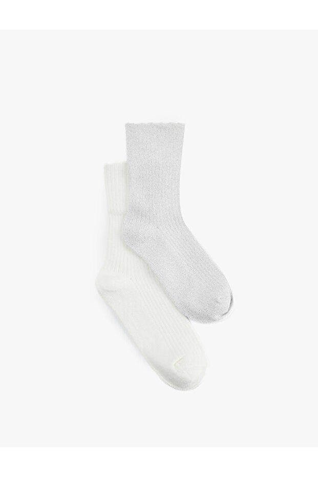 Cotton 2-Piece Sock Set