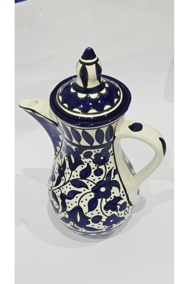 Handmade ceramic coffee pot