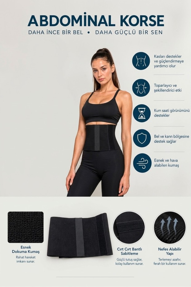 Firming, Lifting, Shaping, Waist Supporting Abdominal Corset