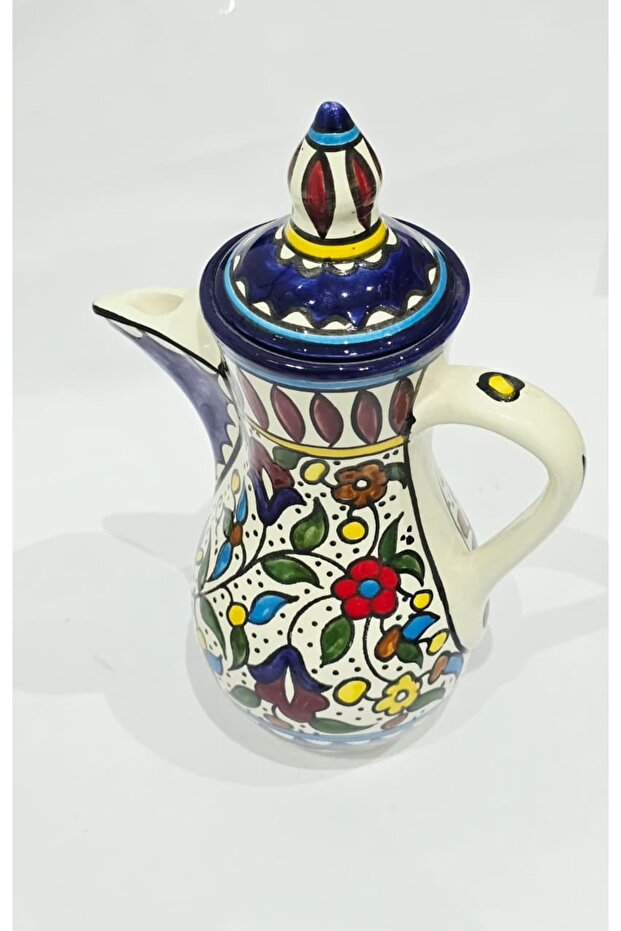 Handmade ceramic coffee pot