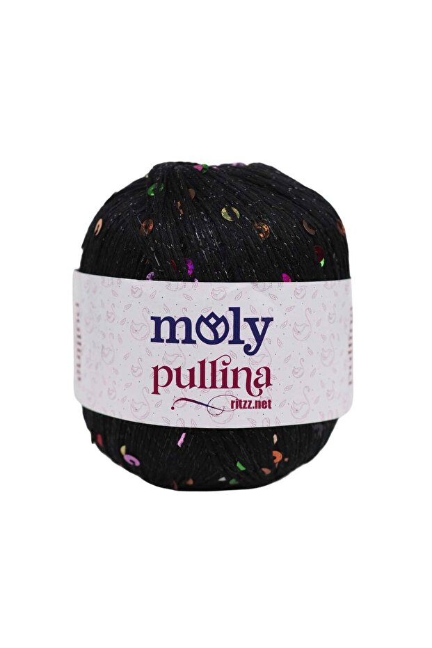 Pullina 02 Black - Colorful Sequin