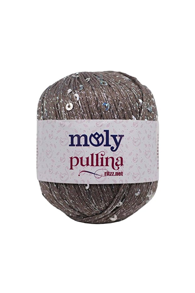 Pullina 08 Mink - Silver Sequin